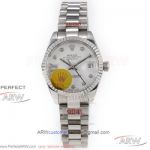 N9 Factory 904L Rolex Datejust 28mm President Women's Watch - White Face NH05 Automatic